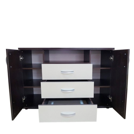 Dormitor Laguna cu pat 140x200 cu lada Wenge cu Vanilie [3]