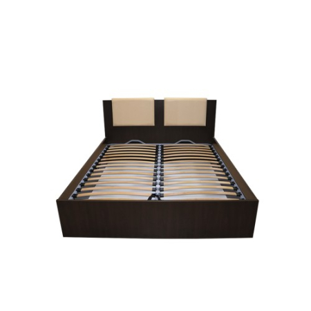 Dormitor Laguna cu pat 140x200 cu lada Wenge cu Vanilie [7]