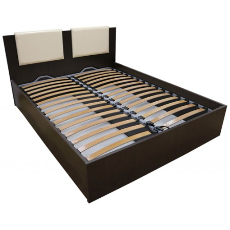 Dormitor Laguna cu pat 160x200 cu lada Wenge cu Vanilie [12]