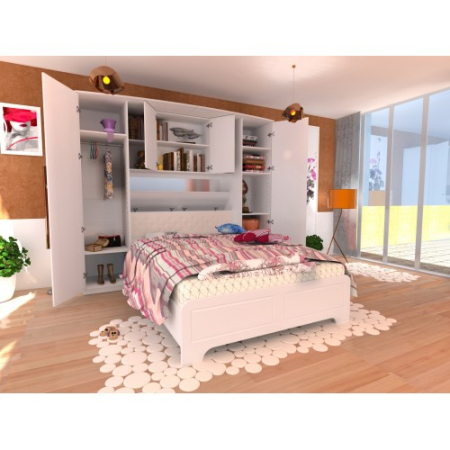 Dormitor Madrid MDF Alb [7]