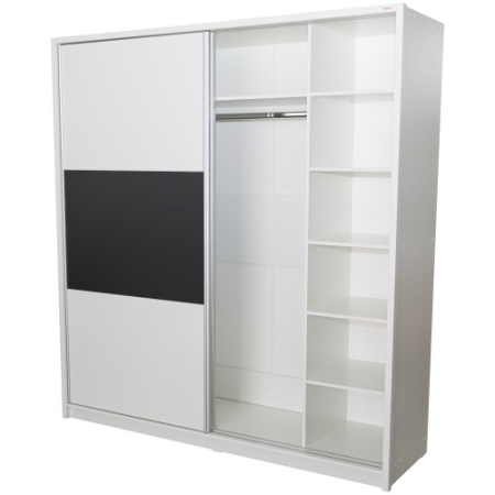 Dormitor Milano cu Pat Alb 160x200 cm [6]