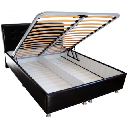 Dormitor Milano cu Pat Tapitat Wenge 160x200 cm [6]