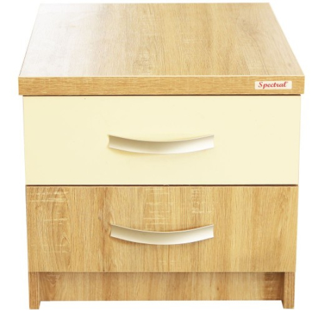 Dormitor Milano Sonoma cu Pat Tapitat Bej 140x200 [6]