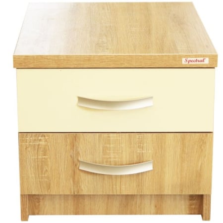 Dormitor Milano Sonoma cu Pat Tapitat Bej 160x200 [6]