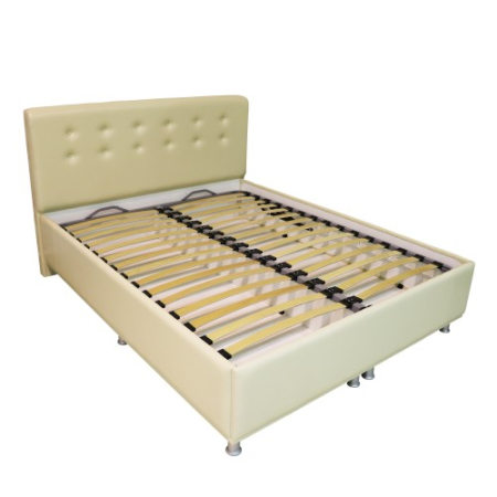 Dormitor Milano Sonoma cu Pat Tapitat Bej 160x200 [2]