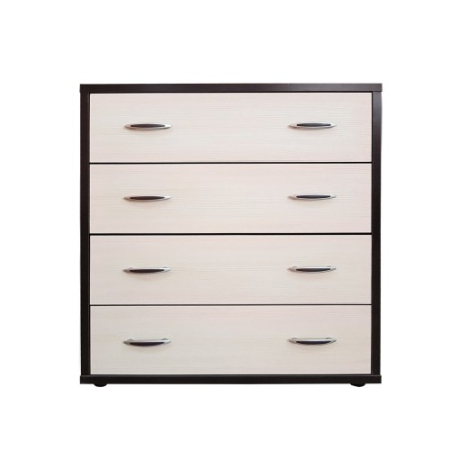 Dormitor Torino cu pat pentru saltea 160x200 cm, Wenge / Brad [6]