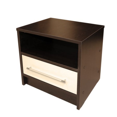 Dormitor Verona cu pat 140x200 cm, Wenge / Vanilie [2]