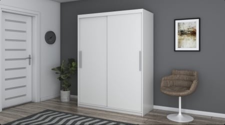 Dulapuri - Dressing 2 Usi Hol Romarta Alb