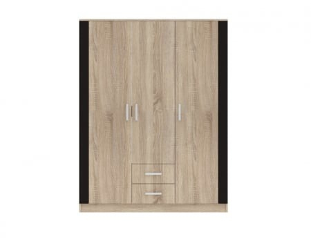 Dulapuri - Dulap 3 Usi Chase Sonoma&Wenge