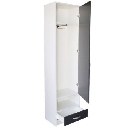 Dulap Andrei 500 Alb/Gri [3]