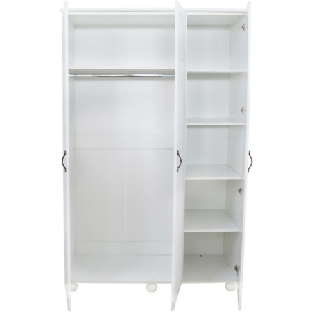 Dulap Dynasty Dormitor Alb 3 usi [3]