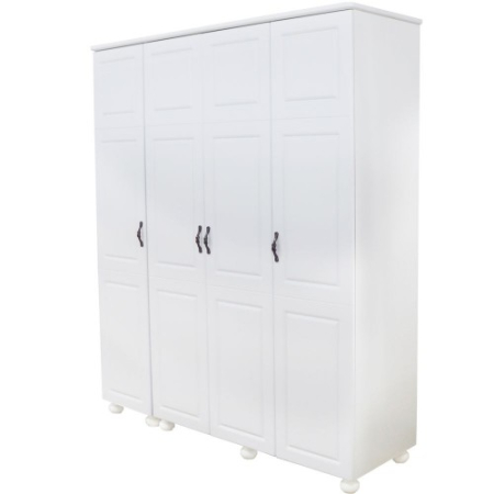 Dulapuri - Dulap Dynasty Dormitor Alb 4 usi