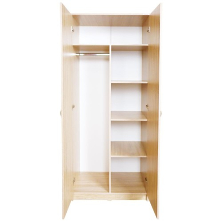 Dulap Soft 2 usi cu despartitor sonoma [2]