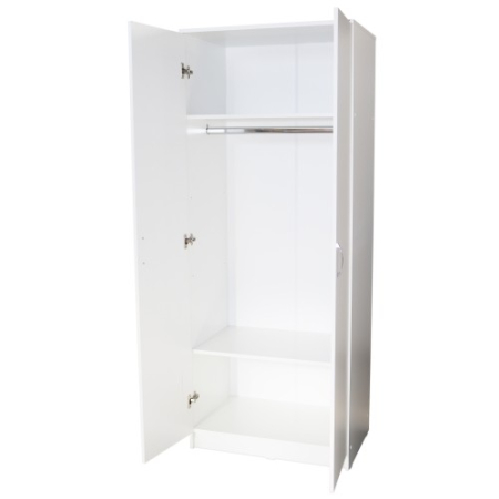 Dulap Soft 2 usi fara despartitor alb [2]