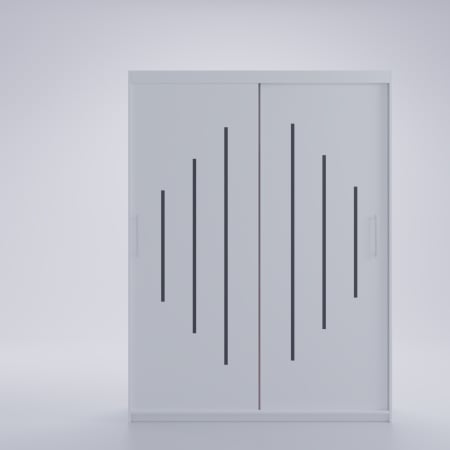 Dulapuri - Dulap Valmet Space Alb 200*200,