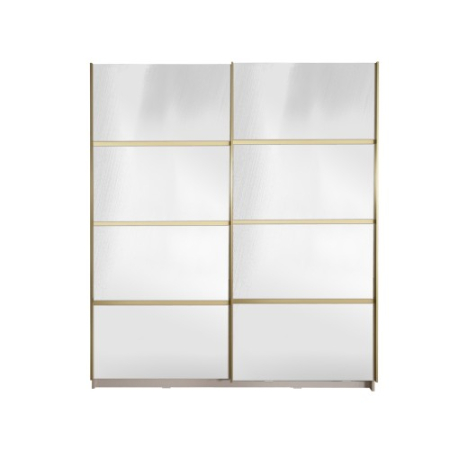 Dulapuri - Gold Dulap 1800 Crem cu usi cu oglinda
