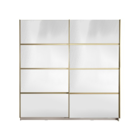 Dulapuri - Gold Dulap 2000 Crem cu usi cu oglinda