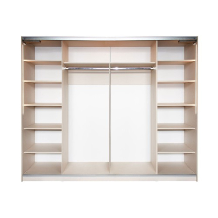 Gold Dulap 2500 Crem cu usi cu oglinda [4]