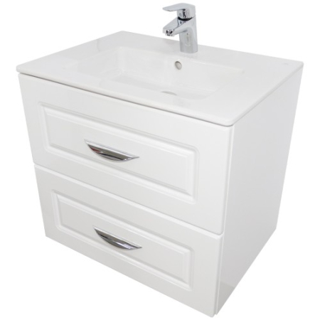 Masti cu Lavoare - ISLA Masca cu lavoar 61 cu 2 sertare suspendata