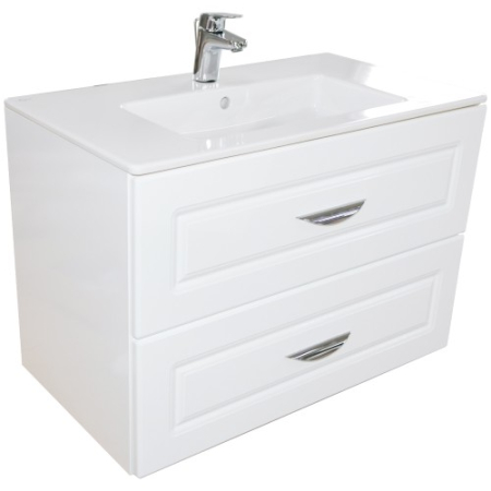 ISLA Masca cu lavoar 81 cu 2 sertare suspendata [2]