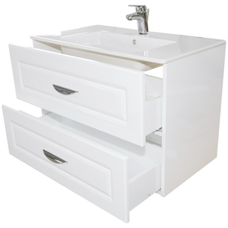 ISLA Masca cu lavoar 81 cu 2 sertare suspendata [3]