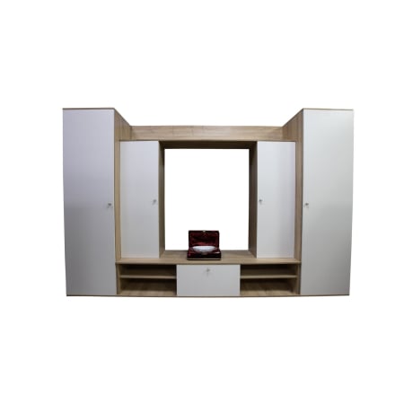 Mobilier Living - Living Galati Alb / Sonoma