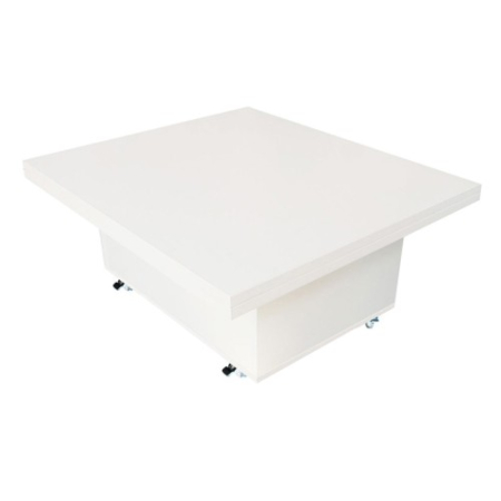 Masute Cafea - Masa cafea pliabila 180 x 79 x 80 cm, Alba