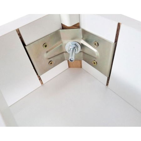 Masa extensibila 120 (160) x 75 cm Alba [2]