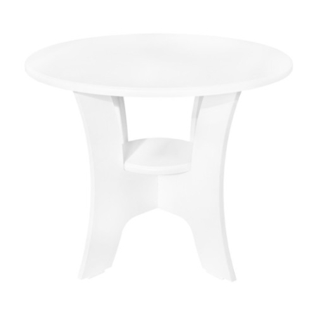 Masuta cafea Roma rotunda, MDF Alb, 68 x 54 cm [1]