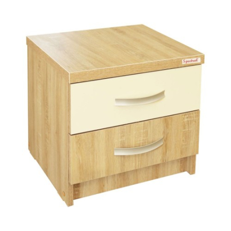 Noptiere - Noptiera Milano sonoma cu fildes