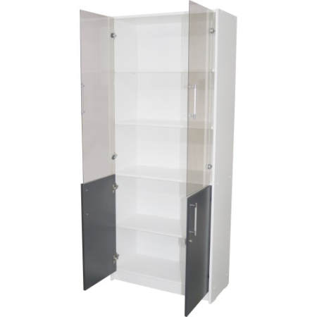 Office Alb/Gri Vitrina 800 [2]