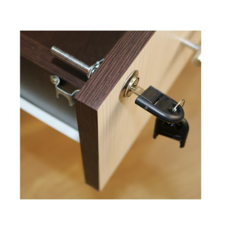 Office Wenge/Ladin Comoda Birou 3 sertare [2]