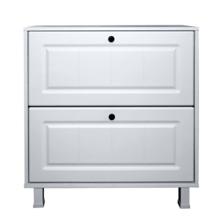 Pantofar Zapato 2 usi MDF Alb Mare 80 x 86 x 26 [4]