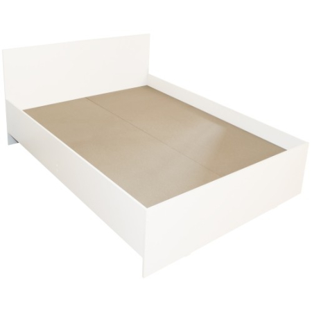 Paturi - Pat Soft pentru saltea 120x200 cm, alb