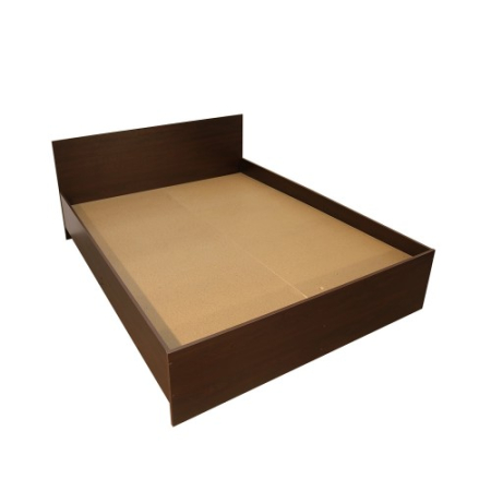 Paturi - Pat Soft pentru saltea 140x200 cm, wenge