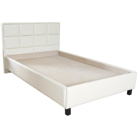 Paturi - Pat Soft tapitat pentru saltea 120x200, Bej