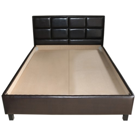 Pat Soft tapitat pentru saltea 140x200, Wenge [3]