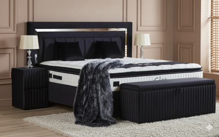 Paturi - Pat Tapitat Calipso 160x200