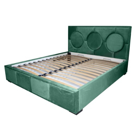 Paturi - Pat tapitat Gold Cerc 180 x 200 M37