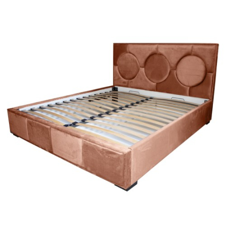 Paturi - Pat tapitat Gold Cerc 180 x 200 M61