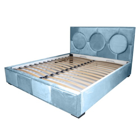 Paturi - Pat tapitat Gold Cerc 180 x 200 M72