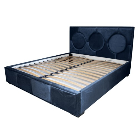 Paturi - Pat tapitat Gold Cerc 180 x 200 M79