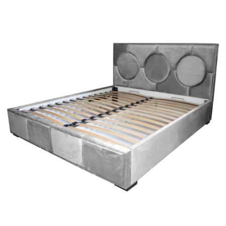 Paturi - Pat tapitat Gold Cerc 180 x 200 M85