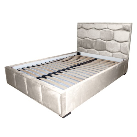 Paturi - Pat tapitat Gold Fagure 160 x 200 M02