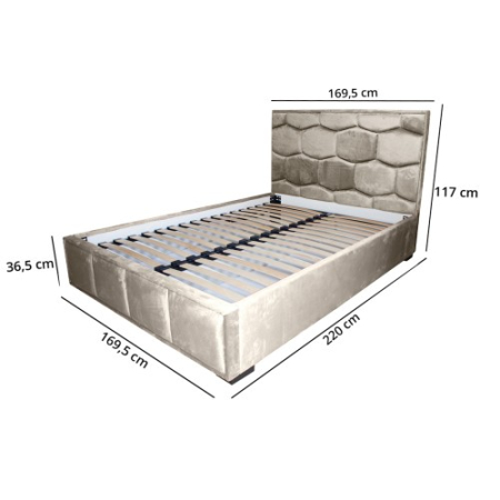 Pat tapitat Gold Fagure 160 x 200 M04 [3]