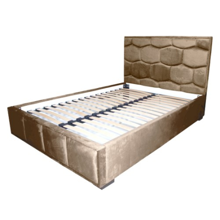 Paturi - Pat tapitat Gold Fagure 160 x 200 M09