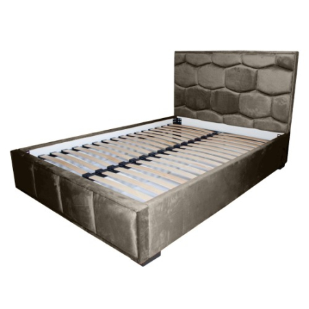 Paturi - Pat tapitat Gold Fagure 160 x 200 M15