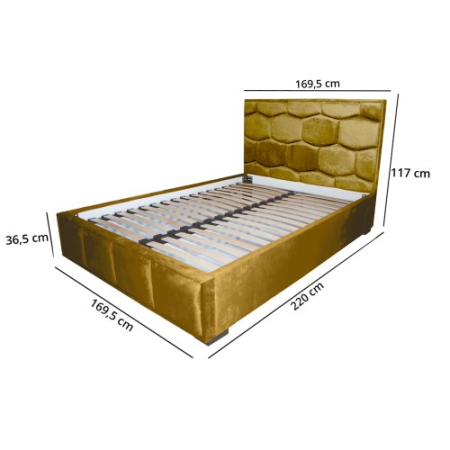 Pat tapitat Gold Fagure 160 x 200 M48 [2]