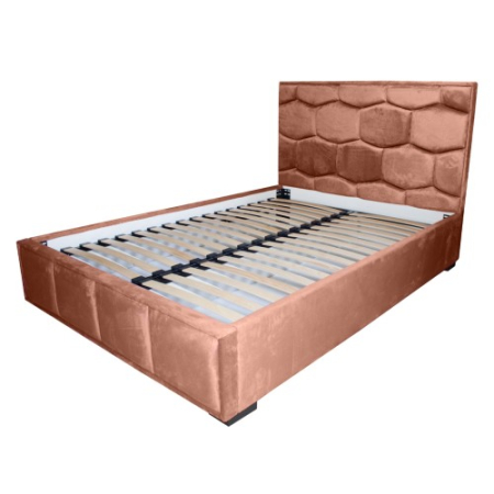 Paturi - Pat tapitat Gold Fagure 160 x 200 M61