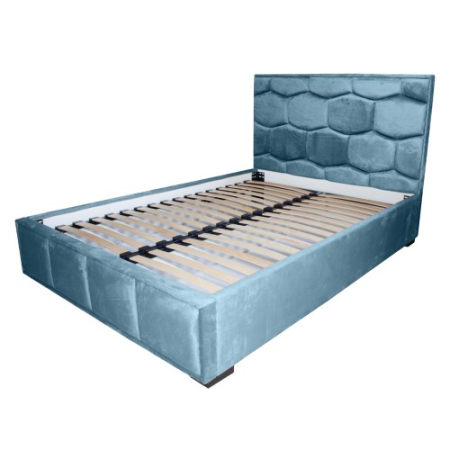 Paturi - Pat tapitat Gold Fagure 160 x 200 M72